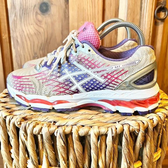 Asics Women's Gel Nimbus 17 Running Shoes Size 7 - Picture 1 of 15
